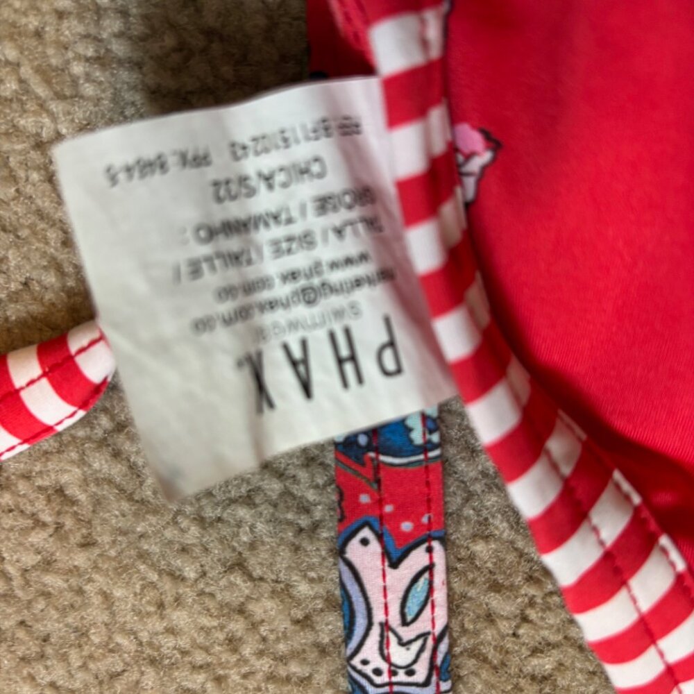 Ladies Red Bikini & Sarong Wrap - Size Small - image 4